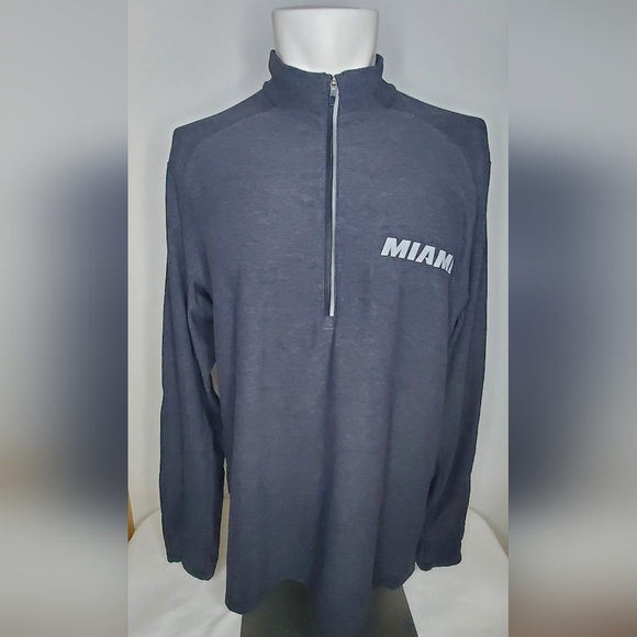 Lululemon Size XL/TG Black/grey JacketTech Half Zip -